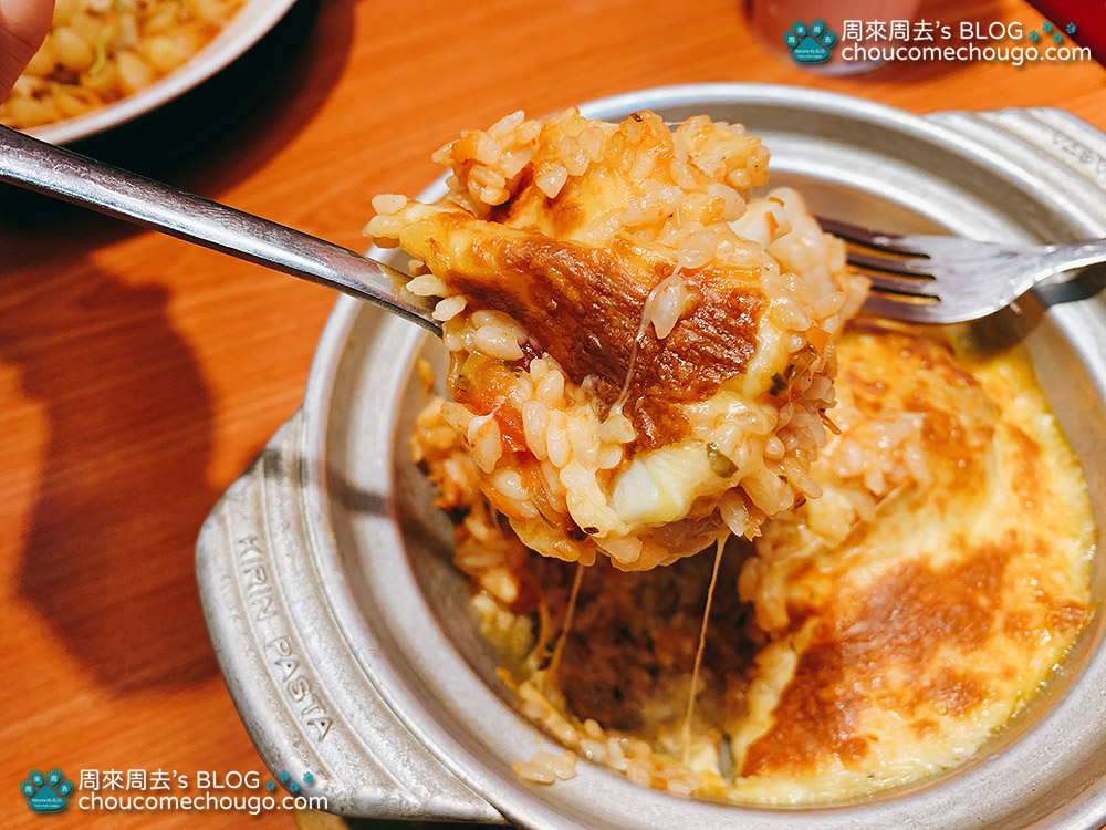 麵食主義KIRIN PASTA-奶油海鮮焗飯 (1)